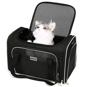 SERCOVE Airline Approved Collapsible Medium Sized Dog/Cat Carrier ( 20 Lbs.max)